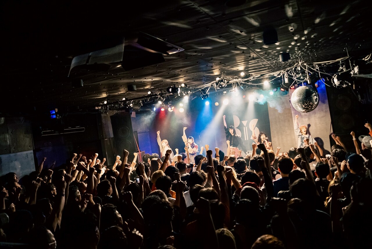 「ALL FOR BiS, ALL FOR YOU LiVE」宮城・enn 2nd公演より。