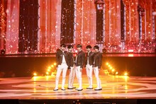 「TOMORROW X TOGETHER WORLD TOUR ＜ACT : PROMISE＞ 」NTSU ARENA公演の様子。(P)&(C) BIGHIT MUSIC