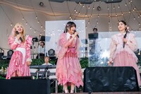 桜木心菜、小久保柚乃、風見和香の“ココユノノカ”トリオ（左から）。