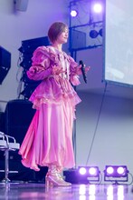 メドレーのトップバッターを務めた小林歌穂。