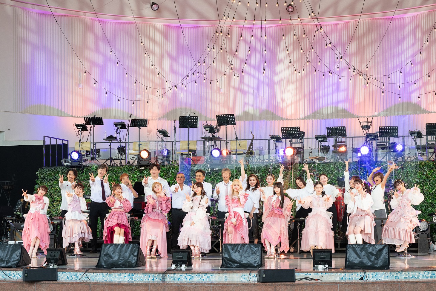 「私立恵比寿中学 仲秋音楽祭 題して『ちゅうおん』2024」の様子。