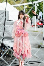 金網越しの小久保柚乃。