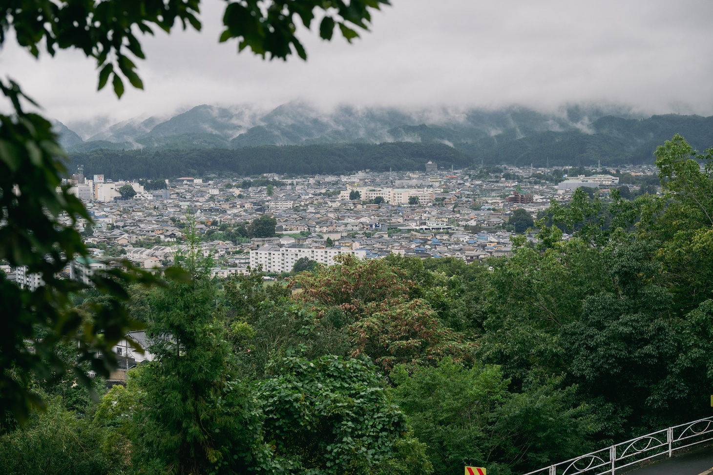 会場周辺の風景。