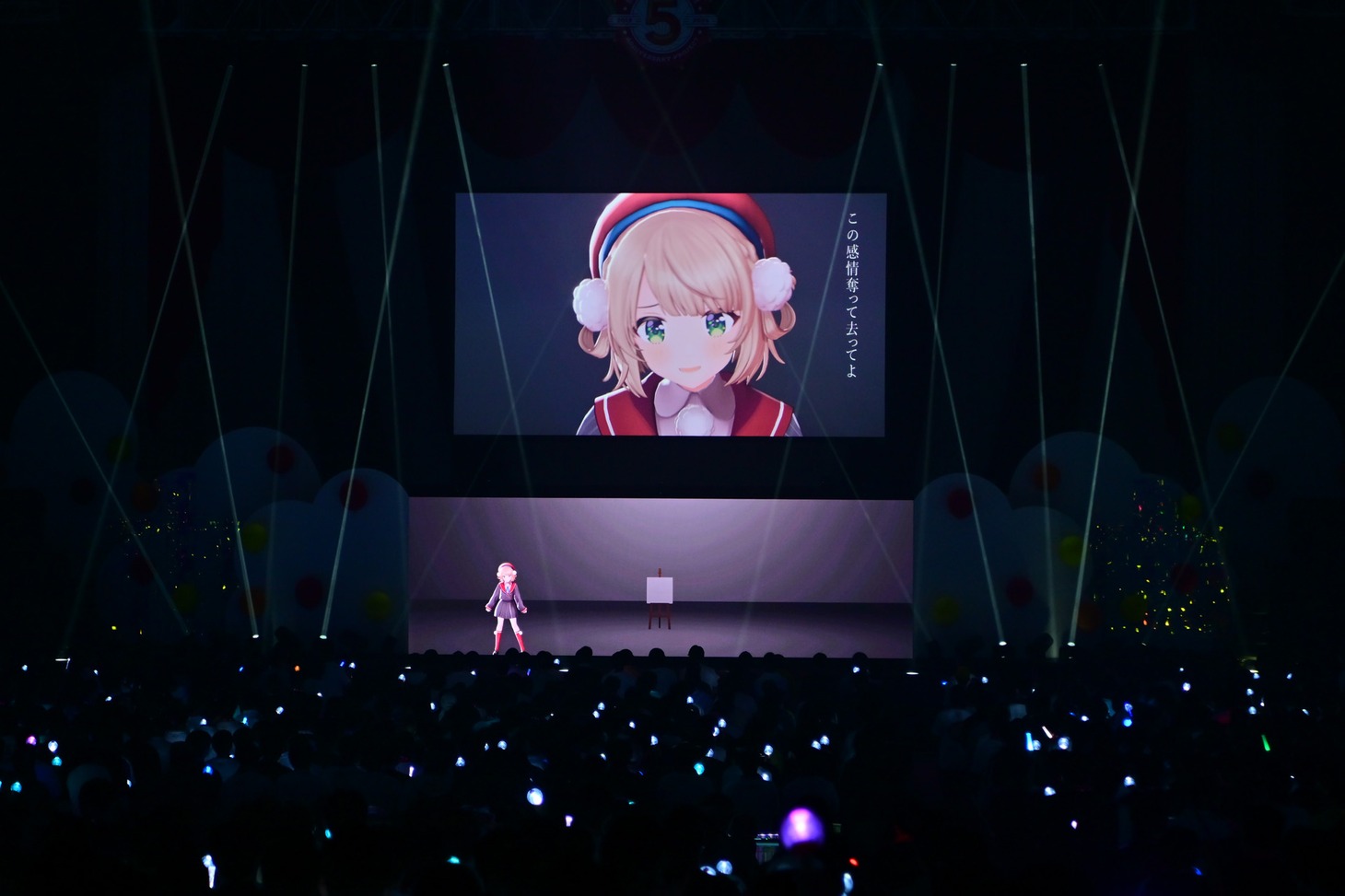 しぐれうい「SHIGURE UI 5th Anniversary Live “masterpiece”」の様子。