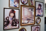 しぐれうい「SHIGURE UI 5th Anniversary Live “masterpiece”」展示の様子。