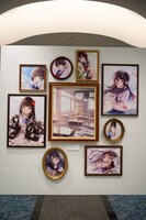 しぐれうい「SHIGURE UI 5th Anniversary Live “masterpiece”」展示の様子。