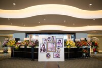 しぐれうい「SHIGURE UI 5th Anniversary Live “masterpiece”」展示の様子。