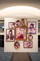 しぐれうい「SHIGURE UI 5th Anniversary Live “masterpiece”」展示の様子。