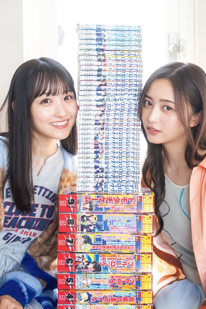 左から一ノ瀬美空、井上和。