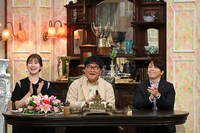 左から増田紗織、竹山隆範、西川貴教。(c)ABCテレビ
