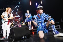 Wiennersとでんぱ組.inc。（撮影：チェリーマン）