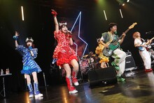 Wiennersとでんぱ組.inc。（撮影：チェリーマン）