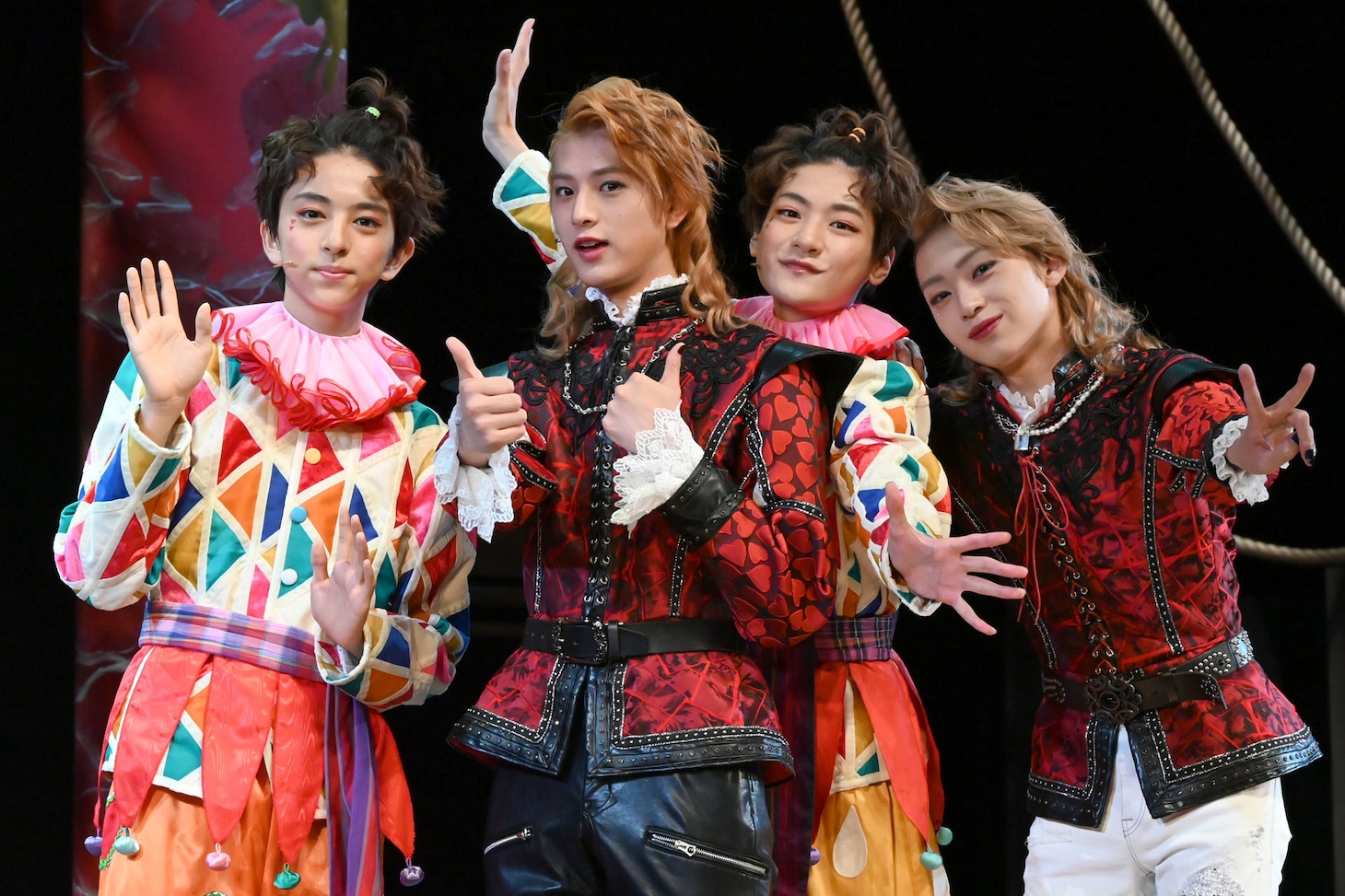 左から八神遼介（ICEx）、阿久根温世（ICEx）、芳賀柊斗（Lienel）、近藤駿太（Lienel）。