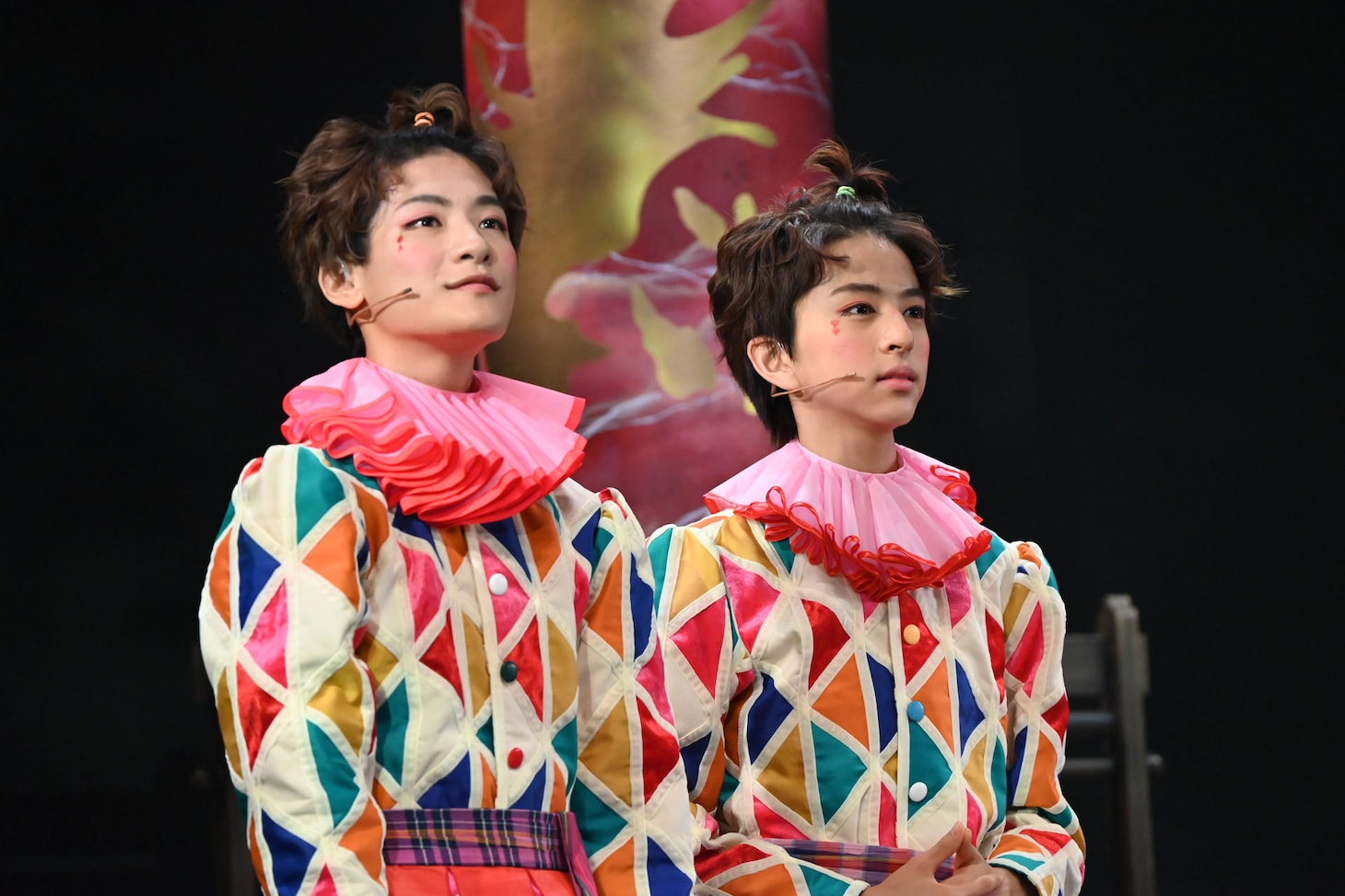 舞台「ソーセージ」のワンシーン。