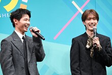 左から木村柾哉、山中柔太朗。