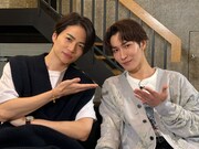 「timelesz project -AUDITION-」より、菊池風磨（左）と渡辺翔太（右）。