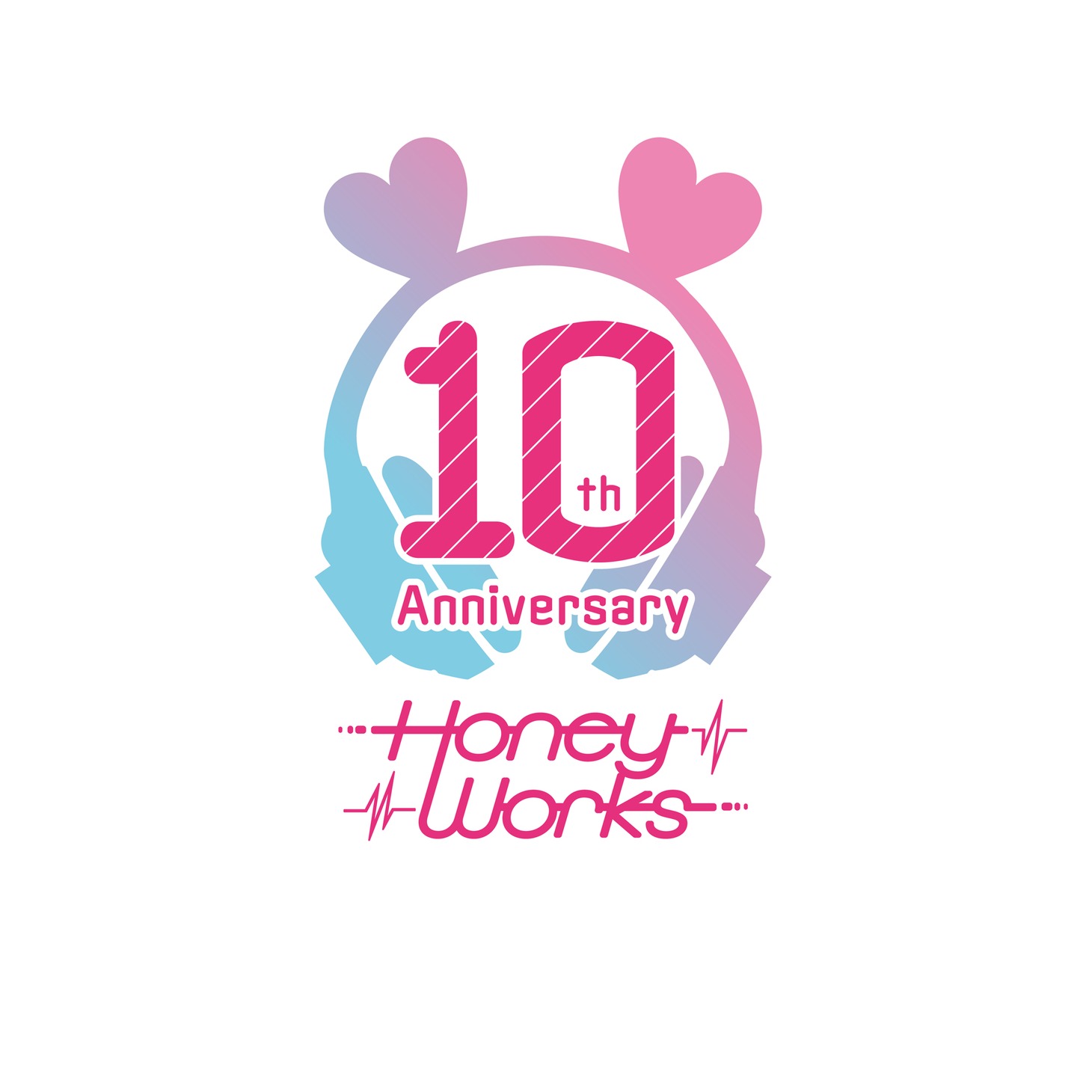HoneyWorks10周年ロゴ