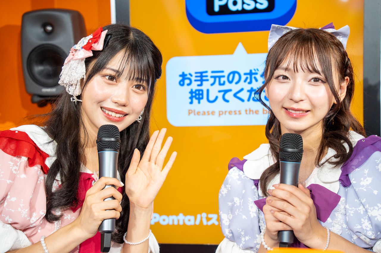 SWEET STEADYの白石まゆみと塩川莉世。 - FRUITS ZIPPERらカワ