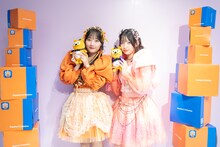 CUTIE STREETの川本笑瑠と桜庭遥花。