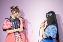CANDY TUNEの立花琴未と桐原美月。