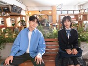 「ブルボン 濃厚チョコブラウニー」の新テレビCM「キミへのエール」編のメイキングカット。