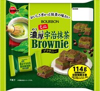 「ブルボン ミニ濃厚宇治抹茶ブラウニー」ビジュアル