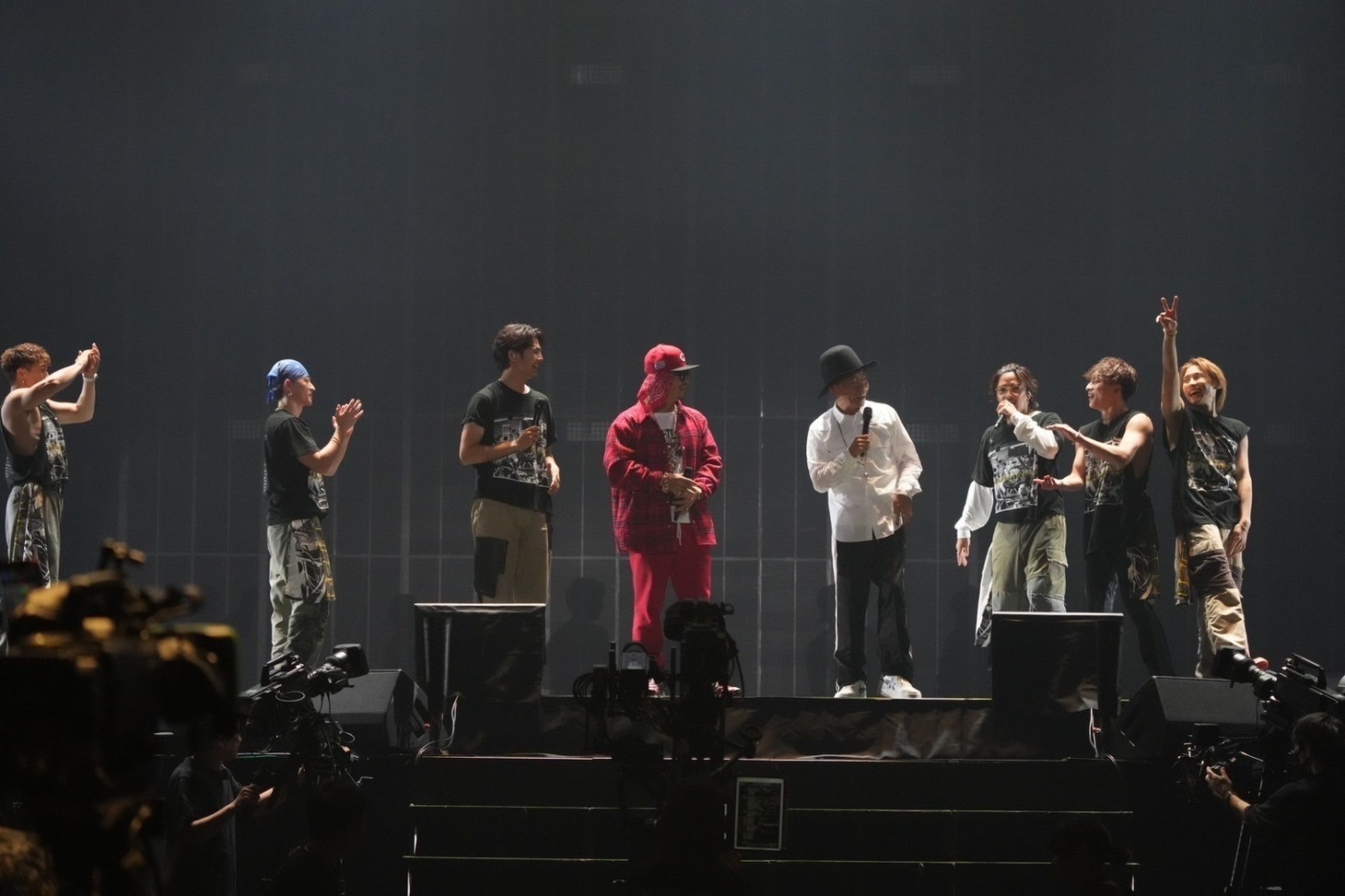 GENERATIONSと木梨憲武、AK-69。