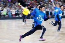 甘エビチームのアンカー・杢代和人（原因は自分にある。）。