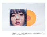 あいみょん「猫にジェラシー」レコードのイメージ。