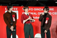 左からアントン、ソヒ、ウォンビン。