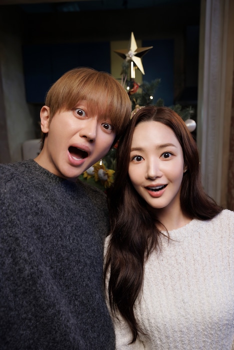 左からNissy、パク・ミニョン。