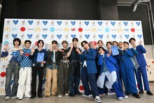 一堂に会するRIIZEと超特急。