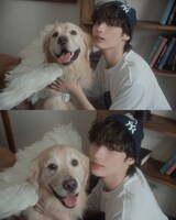 HUENINGKAI。「The Star Chapter: SANCTUARY」の「ANGEL」バージョンのコンセプトフォトより。 (P)&(C) BIGHIT MUSIC