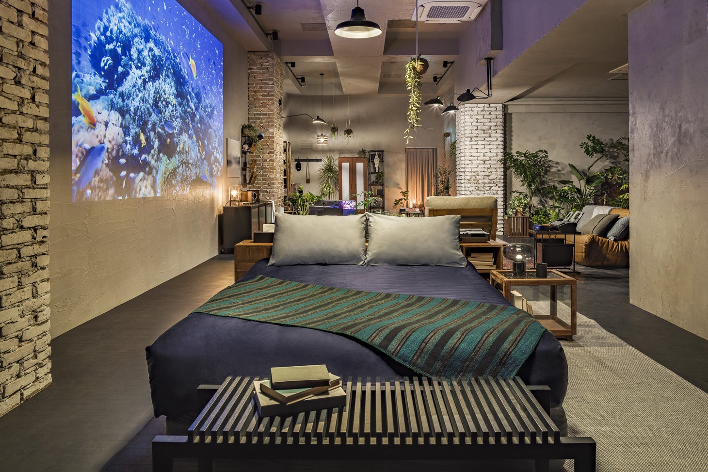 「SEVENTEEN's Airbnb」の様子。