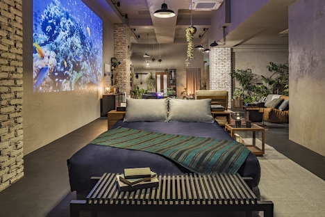 「SEVENTEEN's Airbnb」の様子。