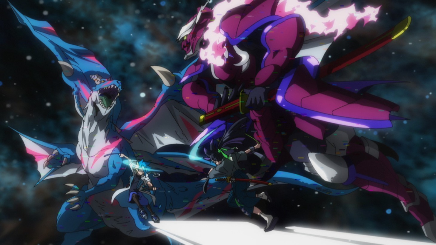 「BEYBLADE X」オープニング映像のワンシーン。 (c)Homura Kawamoto, Hikaru Muno, Posuka Demizu, BBXProject, TV TOKYO