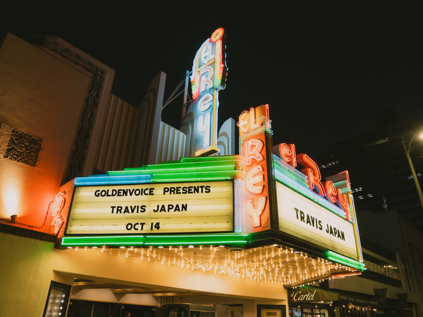 「Travis Japan World Tour 2024 Road to A」ロサンゼルス公演の会場。