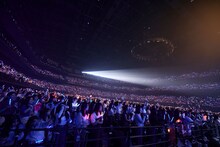 超特急のライブの様子。