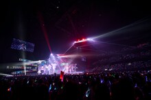 超特急のライブの様子。