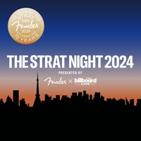 「～Stratocaster 70th Anniversary～ Fender x Billboard Live TOKYO presents The Strat Night 2024」ビジュアル