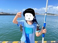 魚大好き！ 釣りを楽しむ長男Kくん。