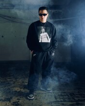 辰吉丈一郎のスペシャルアイテムを着用したACE COOL。