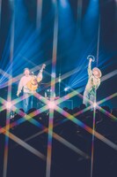 「吉田山田15周年記念 大感謝祭 2Days」初日公演の様子。（撮影：白石達也）