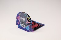 「夜のピエロネオンスカッシュ」に付属するコースター。