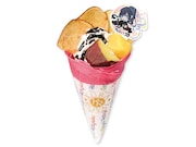 Ado すいぽてクレープ。価格は380円。