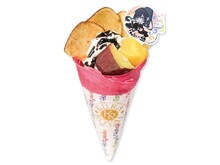 Ado すいぽてクレープ。価格は380円。