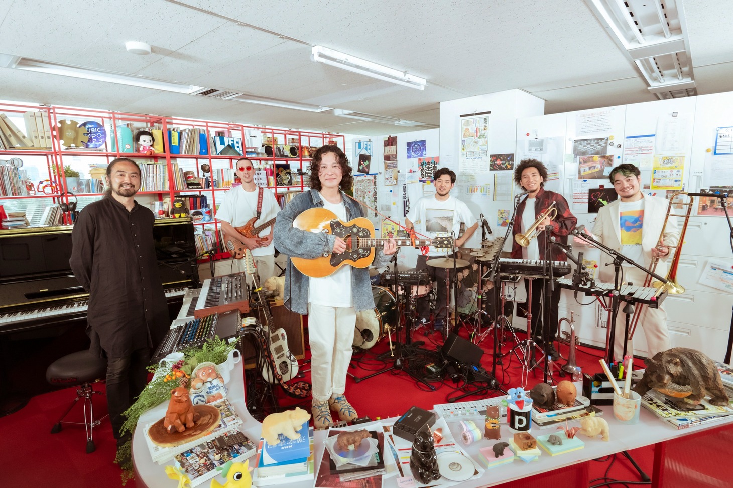 「tiny desk concerts JAPAN」よりROTH BART BARON。（写真提供：NHK）