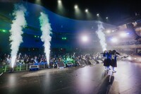 新しい学校のリーダーズのライブの様子。（Photo by Lindsey Blane）