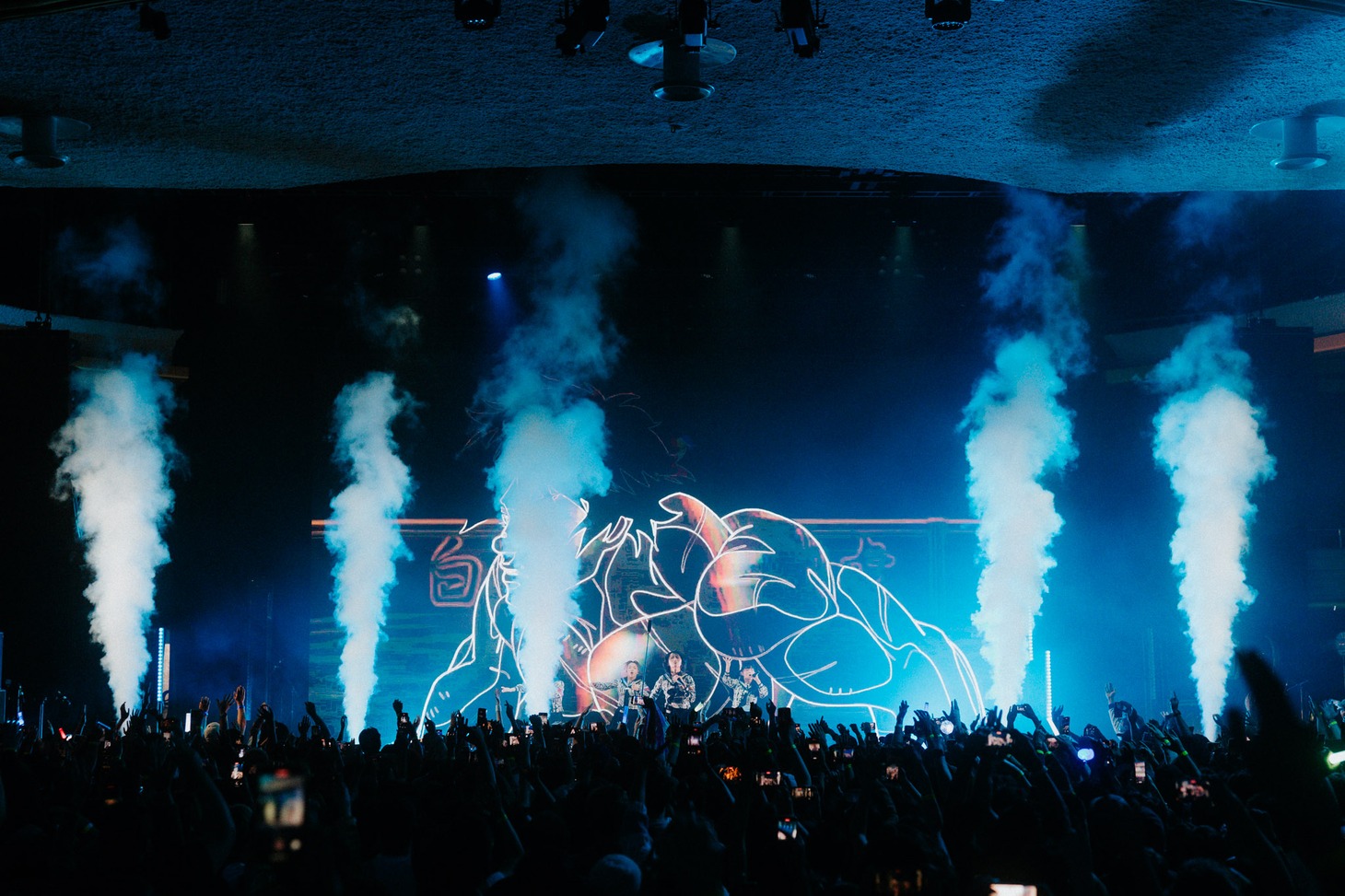 新しい学校のリーダーズのライブの様子。（Photo by Lindsey Blane）