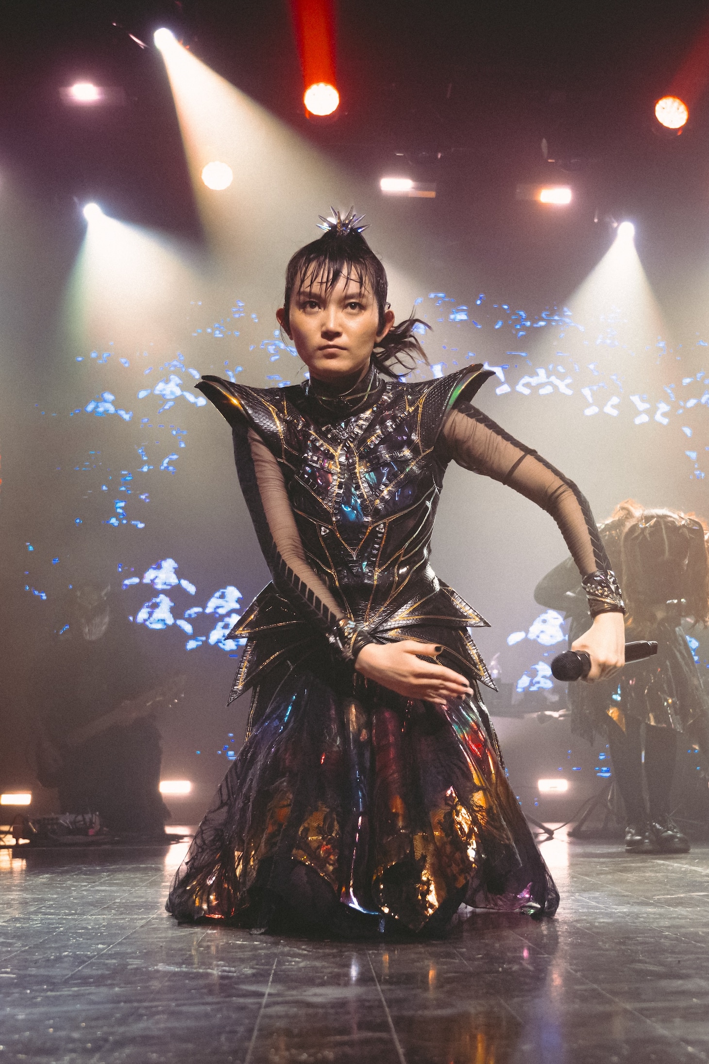 BABYMETALのブラジル・サンパウロ単独公演よりSU-METAL。（Photo by @30e）
